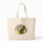 "18K Golden" Calico Cat Womens Tote bags