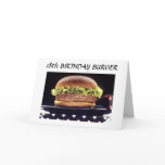 18th BIRTHDAY BURGER Card