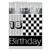 18th Birthday Card