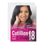 18th Birthday Cotillion Debut Save the Date Photo