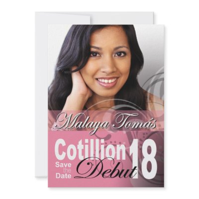 18th Birthday Cotillion Debut Save the Date Photo by Special_Occasions