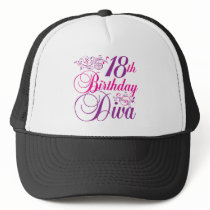 18th Birthday Diva Hats