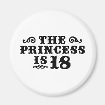 18th Birthday Magnet