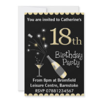 18th Birthday Party Invitation