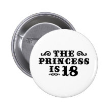 18th Birthday Pinback Button
