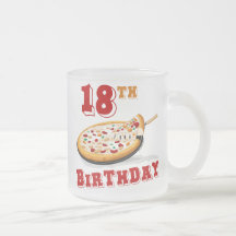 18th Birthday Pizza Party Mug