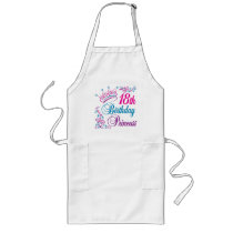 18th Birthday Princess Aprons