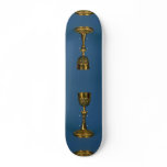 18th century gilded silver chalice, Torun, Poland skateboards