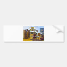 18th Century Room Bumper Stickers