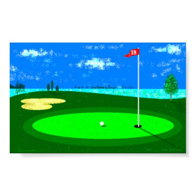 18th Hole Poster by azac69