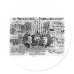 1900 Mckinley - Roosevelt Sticker