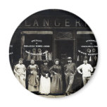 1900 Parisian Bakery Refrigerator Magnet