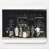 1900 Parisian Bakery Mouse Pads