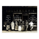 1900 Parisian Bakery Postcard