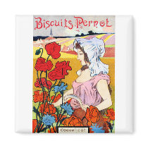 1900 Pernot Bisquits Fridge Magnets