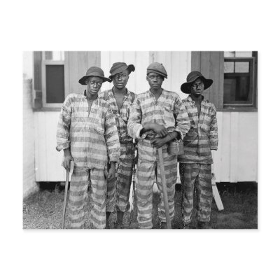 1900 Southern Chain Gang Postcard by WBShockey