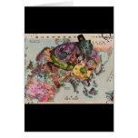 1900 World View Map Card