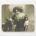 1900's fancy woman mousepad