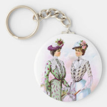1901 Vintage Dresses Key Chains