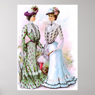 Classic Vintage Clothes on The Delineator August 1901  Page 163  Old Vintage Fashion Dresses
