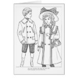 1902 Kids Clothes cards
