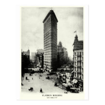 1903 Flatiron District, New York City Postcard