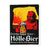 1905 German Beer Poster
