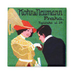 1905 Prague Fashion Poster magnets
