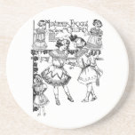 1905 Summer Frocks Children Drink Coasters