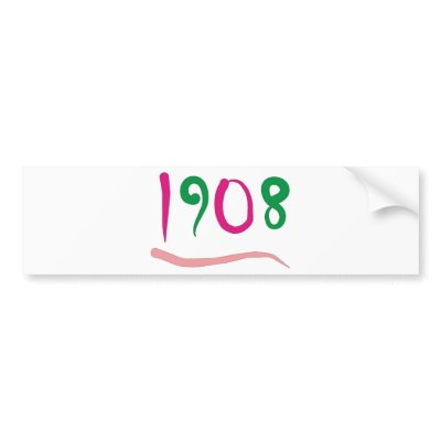 1908 BUMPER STICKERS by esskeemo1908