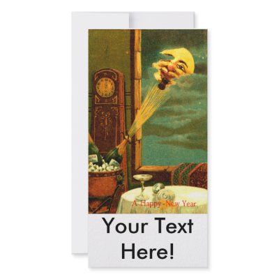 1908 Champagne New Year Customized Photo Card by historicimage