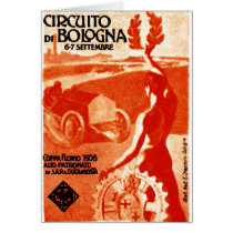 1908 Italian Auto Racing Card