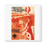 1908 Italian Auto Racing Fridge Magnet