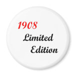 1908 Limited Edition Fridge Magnets
