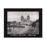 1908 PLAZA VIEW, LA MESILLA, NEW MEXICO POSTCARD