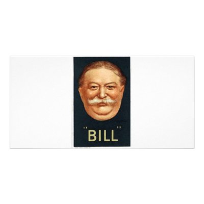 1908 Taft Photo Card Template by JustProducts