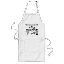 1908 Vintage Fashion Illustration Aprons