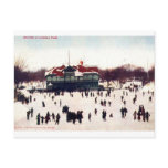 1908 Vintage Skating at Lincoln Park, Chic postcards