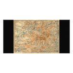 1909 Adirondacks Map from Baedeker's Travel Guide