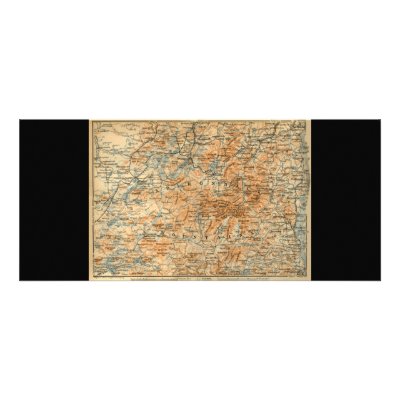 1909 Adirondacks Map from Baedeker's Travel Guide by ZephyrusBooks