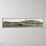 1909 Birds Eye View Gleeson, AZ Yard Long Photo Posters