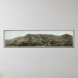 1909 Birds Eye View of Bisbee, AZ Yard Long Photo Print