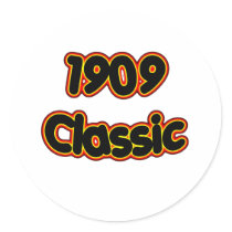 1909 Classic Stickers