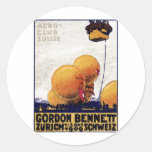1909 Swiss Aviation Club Poster Sticker