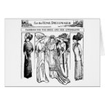 1910 Brides and Attendants Gowns Card