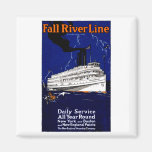 1910 Fall River Steamship Line Magnet