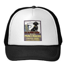 1910 Maccaroni Poster Mesh Hat