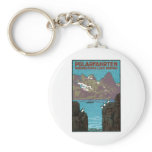1910 Ocean Liner Poster Key Chains