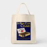 1910 St. Paul Club Cigars Tote Bags