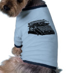 1910 Typewriter pet clothing